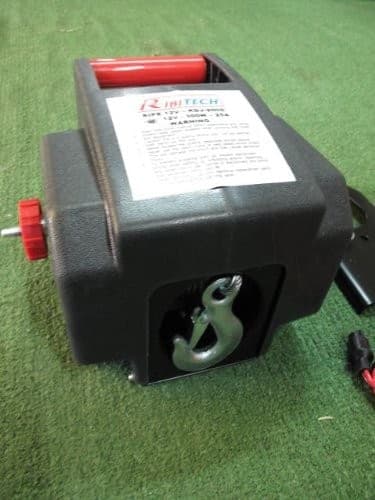VERRICELLO ARGANO ELETTRICO 12 VOLT PARANCO RIBIMEX RIBITECH CON TELECOMANDO - 6