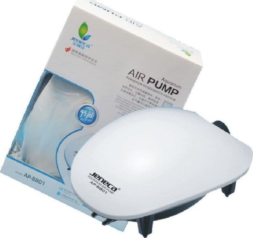 POMPA ARIA AREATORE AERATORE PER DA ACQUARIO PESCI 2,1 L/M ESTERNA 1.5 W AP-8801 - 3