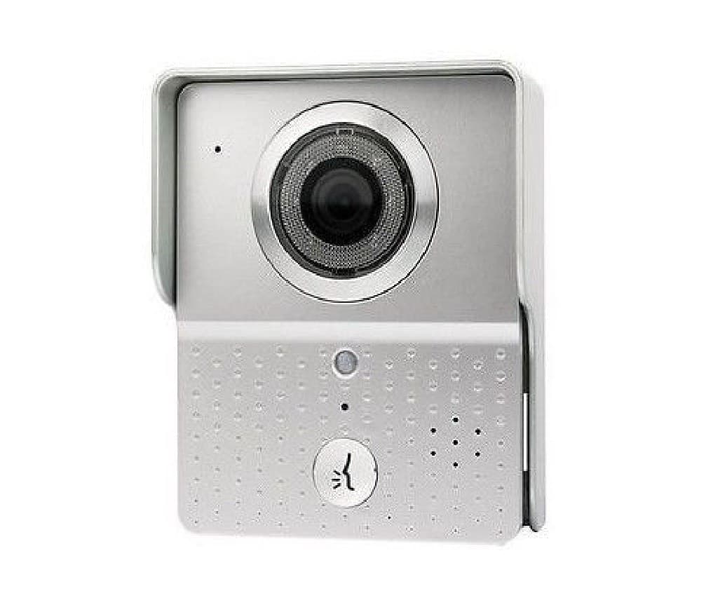 VIDEOCITOFONO WIFI CAMPANELLO LED IR LAN HD CAMERA CHIAMATA REMOTA SMARTPHONE - 2