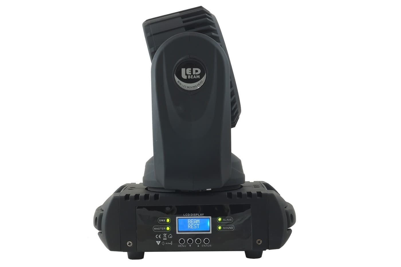 TESTA ROTANTE RGB 36 LED FARO FARETTO BEAM EFFETTI DISCO DJ LUCE FLASH - 3