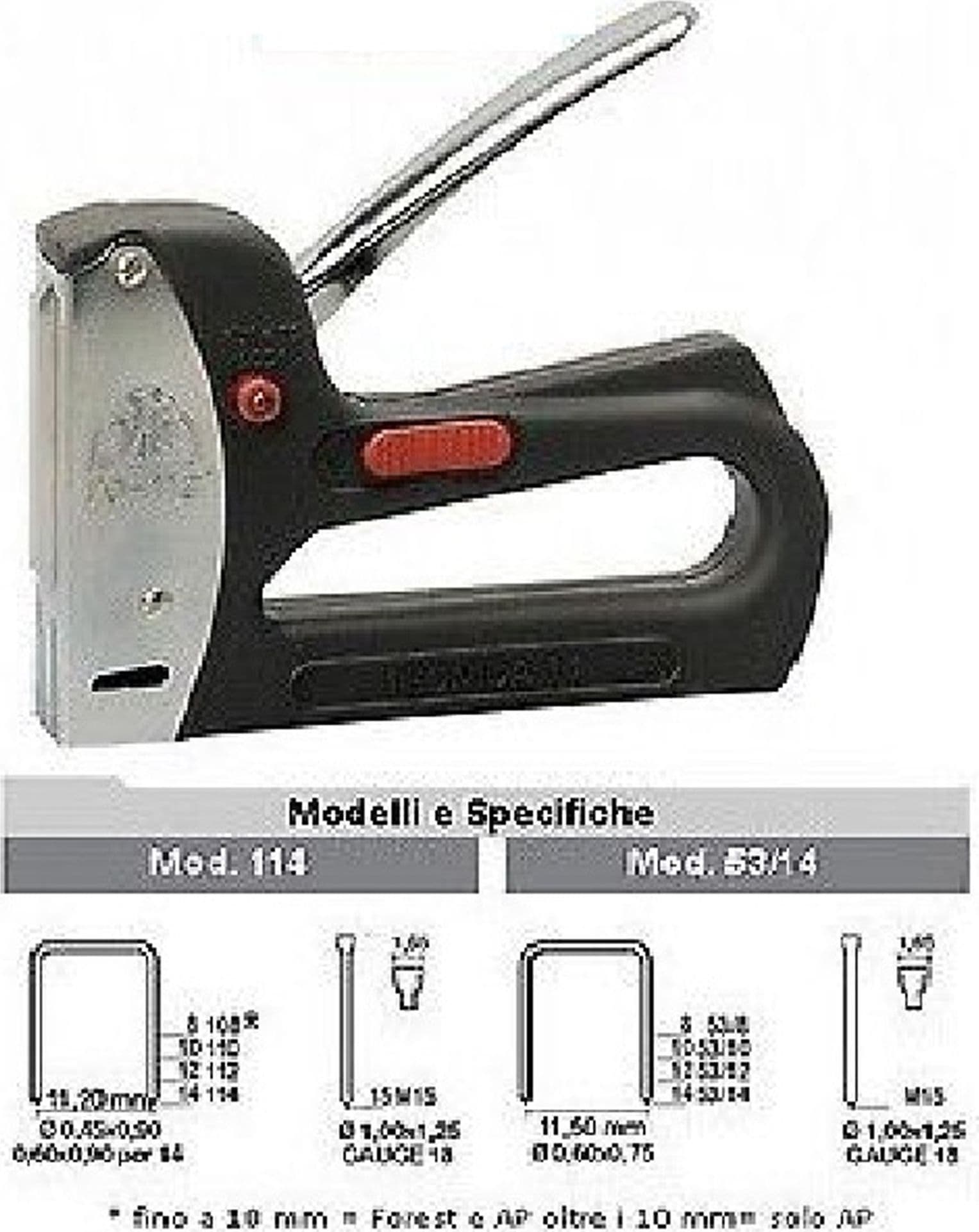 FISSATRICE MANUALE MAESTRI TECNICA 14 SEMIPROFESSIONALE IN RESINA E ACCIAIO - 2