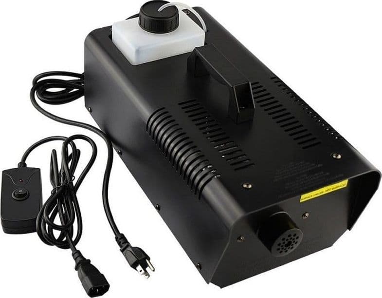 MACCHINA DEL FUMO 1000 WATT CON COMANDO A FILO PER NEBBIA FESTA DISCOTECA DJ