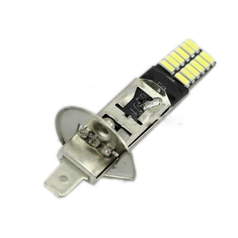 LAMPADA LUCI AUTO H1 10W BIANCO LIGHT 15 LED 70X24MM CANBUS FENDINEBBIA NEBBIA