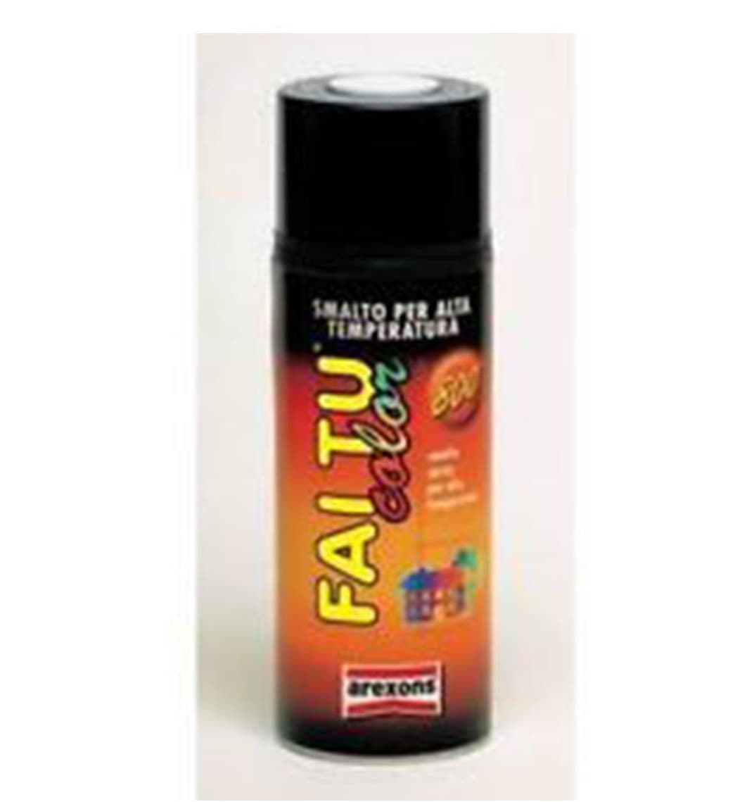 VERNICE SPRAY NERO PER MARMITTE SCARICO NERO ALTA TEMPERATURA 2332 - 2