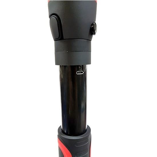 TORCIA DOPPIA LUCE LED CON BASE MAGNETICA DA LAVORO RICARICABILE USB DT-2018 - 6