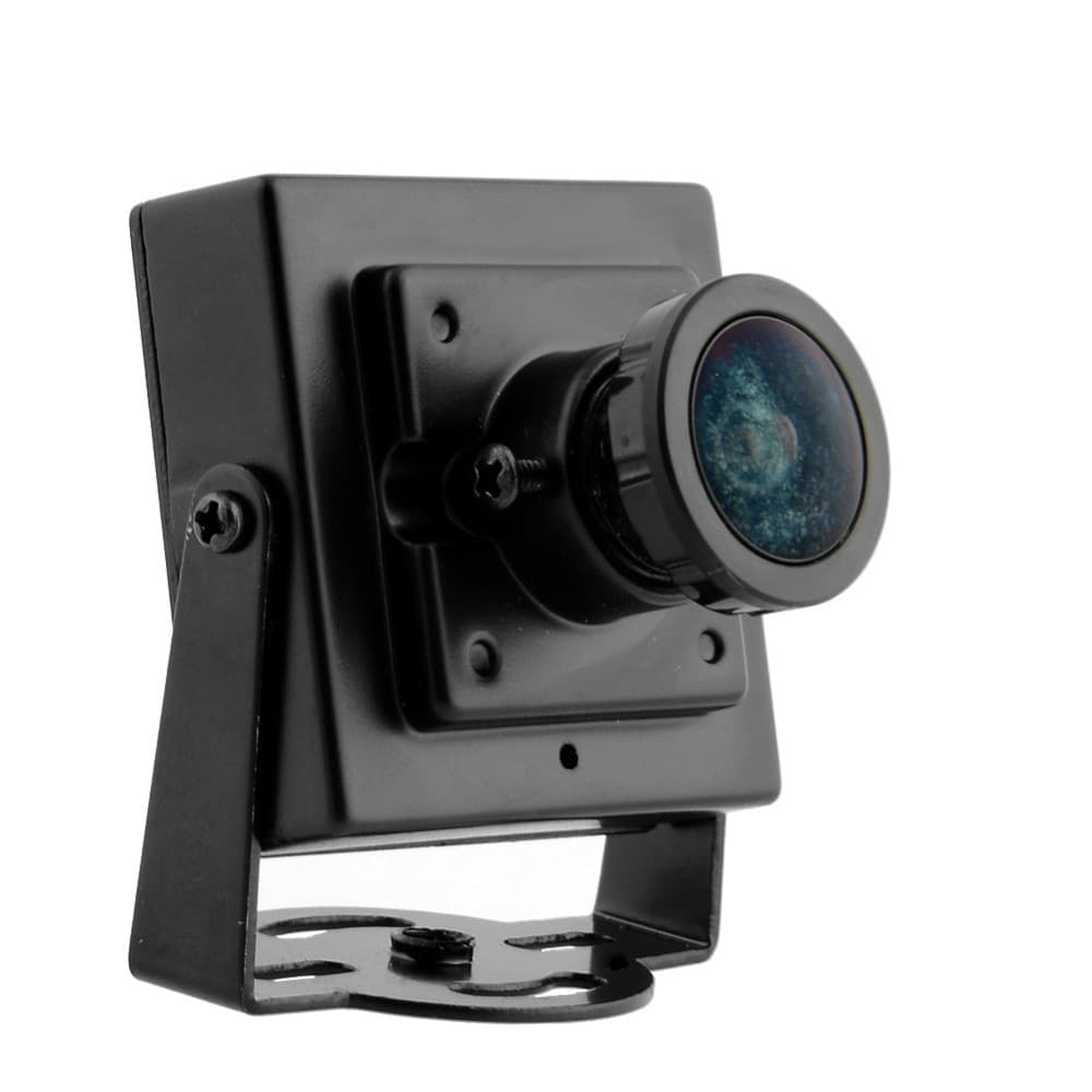 MICRO MINI TELECAMERA CAMERA A COLORI AUDIO VIDEO MICROFONO STAFFA SORVEGLIANZA - 2