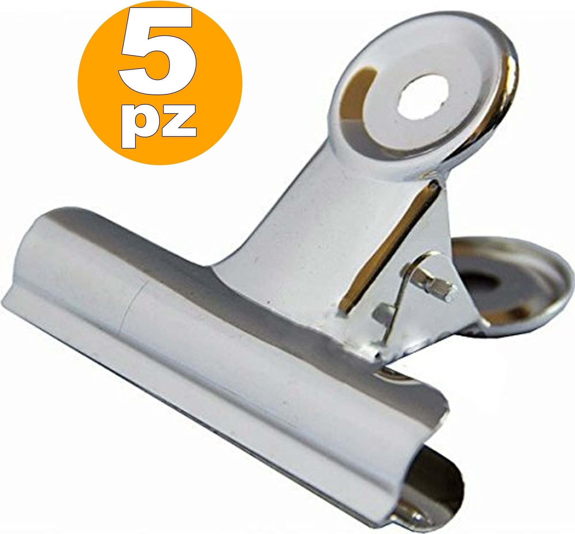 PINZE PINZA 3 CM MOLLETTA BLOCCA DOCUMENTI CARTA CLIP CHIUDI SACCHETTO ALIMENTI