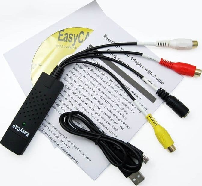 EASY CAPTURE SCHEDA DI ACQUISIZIONE VIDEO AUDIO STEREO USB PER PC NOTEBOOK REC - 6