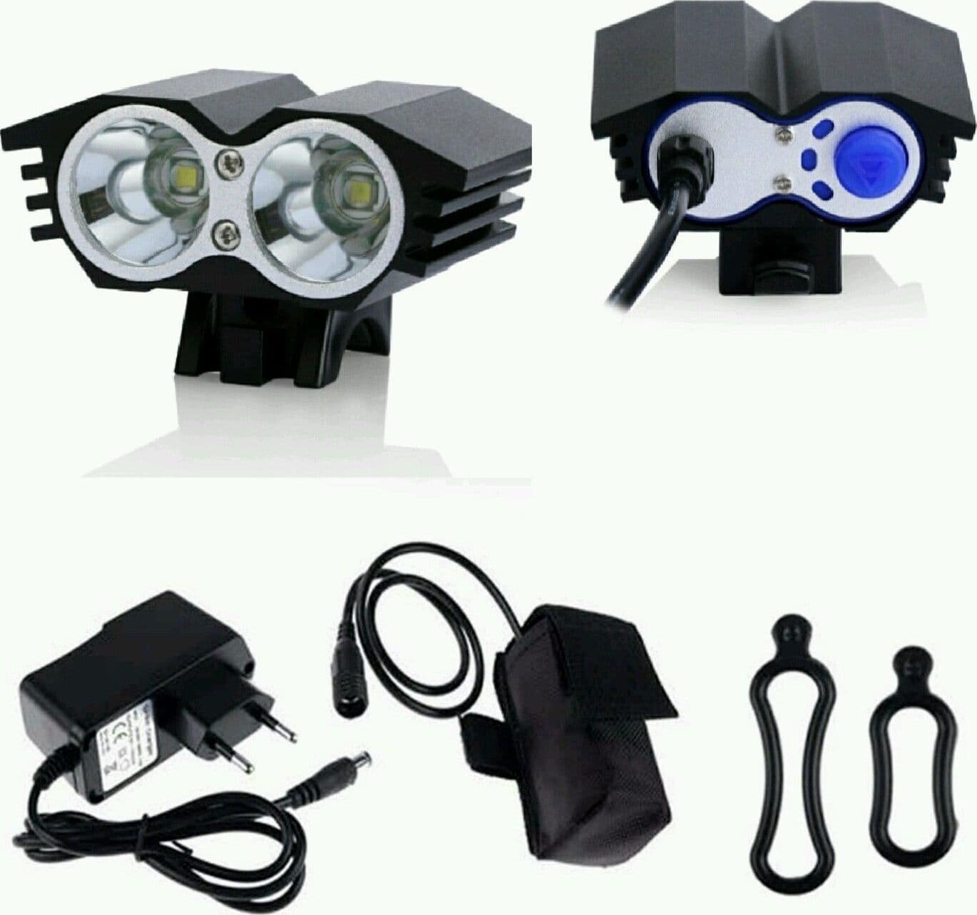 LUCE TORCIA CREE LED XM-L2 FARO FANALE BICICLETTA MTB BDC BICI SCUTER LAMPADA - 13