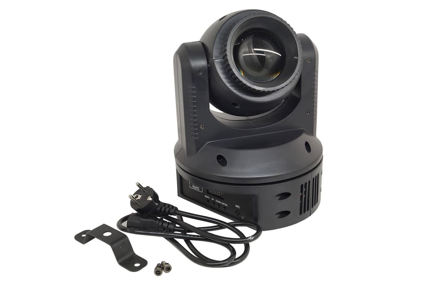 FARO FARETTO LED RGB TESTA ROTANTE EFFETTI DISCO DJ LUCE FLASH STROBO LIGHT - 5