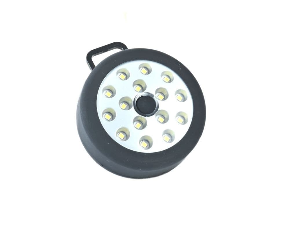 FARETTO 15 LED SMD PUNTO LUCE ARMADIO BATTERIE LAMPADA PLAFONIERA CASA EMERGENZA - 3
