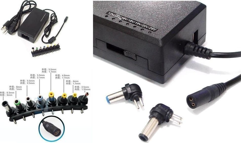 ALIMENTATORE TRASFORMATORE UNIVERSALE PER NOTEBOOK PC COMPUTER PORTATILE 96 120W - 2