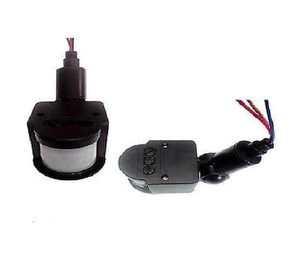SENSORE DI MOVIMENTO CREPUSCOLARE RICAMBIO INFRAROSSI FARO LED SENSORI FARETTO - 3