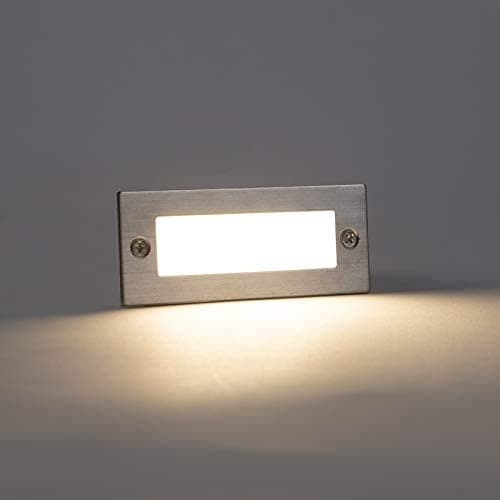 FARETTO LUCE LED 1W SEGNAPASSO SEGNAPASSI CALPESTABILE ESTERNO INTERNO - 3
