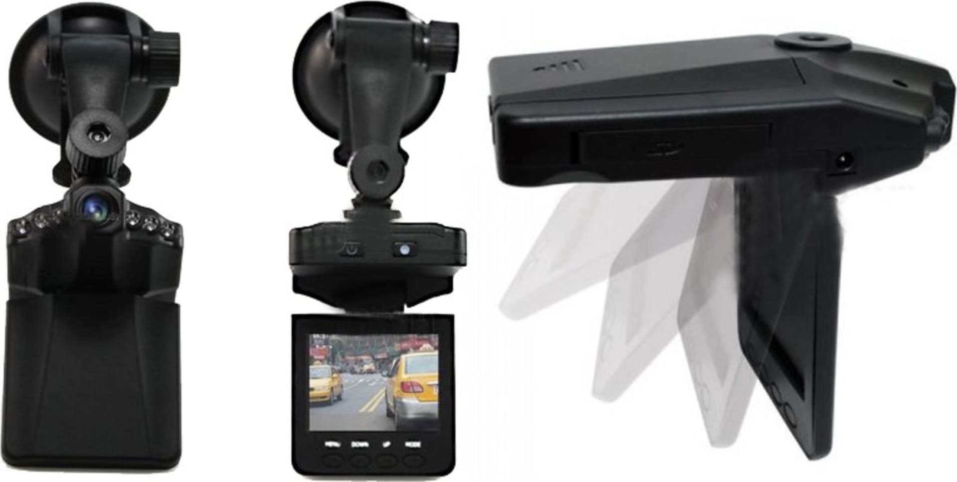 MINI DVR PORTATILE PER AUTO TELECAMERA LED LCD 2.0" MINI HDMI MICROSD TF FULL HD - 4