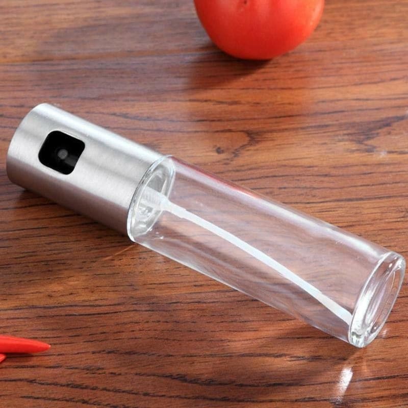 DISPENSER DOSATORE SPRAY PER OLIO ACETO DA CUCINA OLIERA ALIMENTI CIBO 100ML - 8
