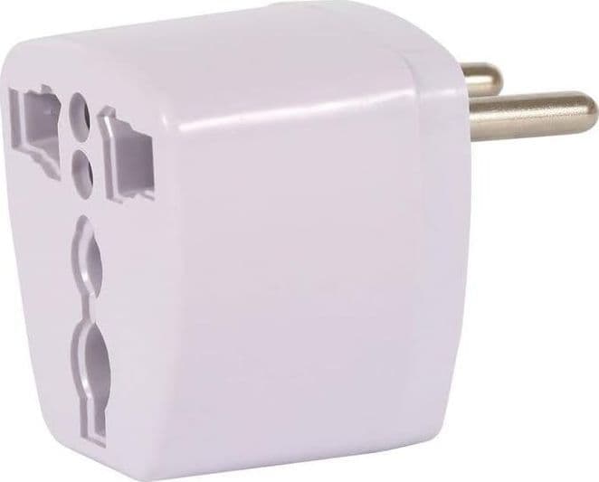 ADATTATORE UNIVERSALE DA VIAGGIO USA UK PER PRESA MURO SPINA INGLESE ITALIANA - 9