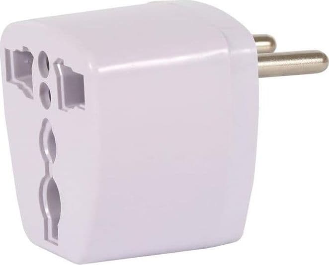ADATTATORE UNIVERSALE DA VIAGGIO USA UK PER PRESA MURO SPINA INGLESE ITALIANA - 9