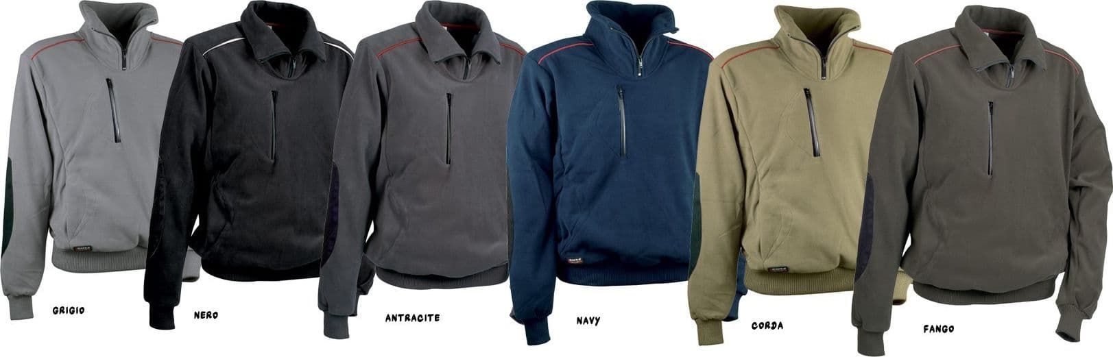 FELPA FAST COFRA ABBIGLIAMENTO DA LAVORO IN PILE ANTI FREDDO MAGLIONE GIACCA - 2