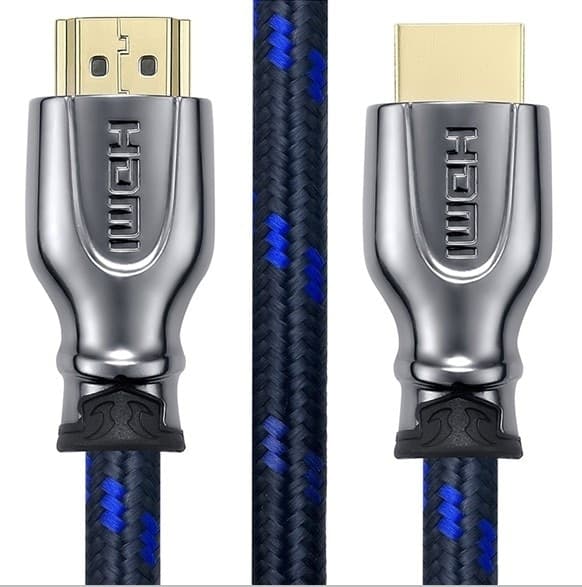 CAVO HDMI AD ALTA VELOCITA' ETHERNET 3D VIDEO 4K E ARC 5 METRI TV VIDEO BLU-RAY