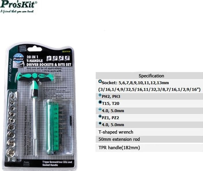 SET KIT CACCIAVITI 20 INSERTI INTERCAMBIABILI TAGLIO STELLA E BUSSOLA BUSSOLOTTI - 4