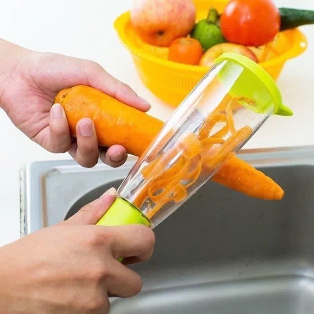 SBUCCIA PULISCI PELA AFFETTA MELA MELE PERA PATATE FRUTTA CONSERVA PICCOLO - 2