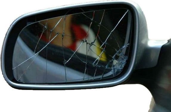 SPECCHIETTO SPECCHIO PER AUTO SAGOMABILE RIPARAZIONE VETRO RICAMBIO - 3