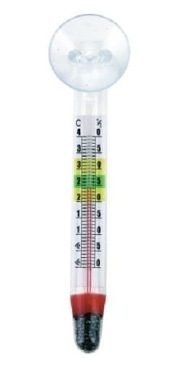 TERMOMETRO GALLEGGIANTE ANALOGICO CON VENTOSA PER CONTROLLO TEMPERATURA ACQUARIO - 3