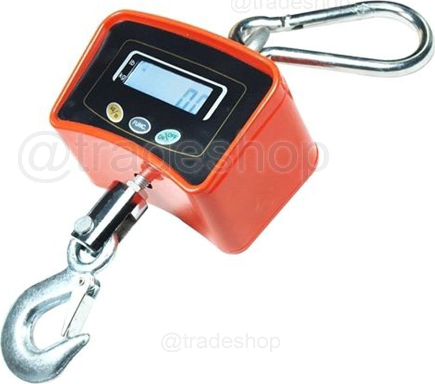 BILANCIA DA GRU 500 KG CON GANCIO ACCIAIO INOX BILANCIA INDUSTRIALE - 4