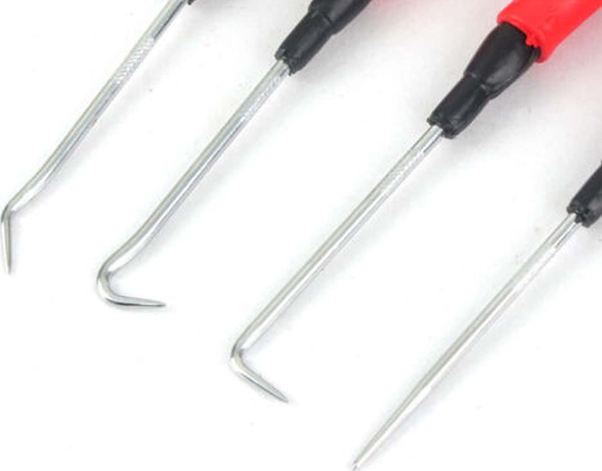 KIT SET 4 pz CACCIAVITE CACCIAVITI CON MINI UNCINO INCISORI PUNTERUOLO UTENSILE - 3