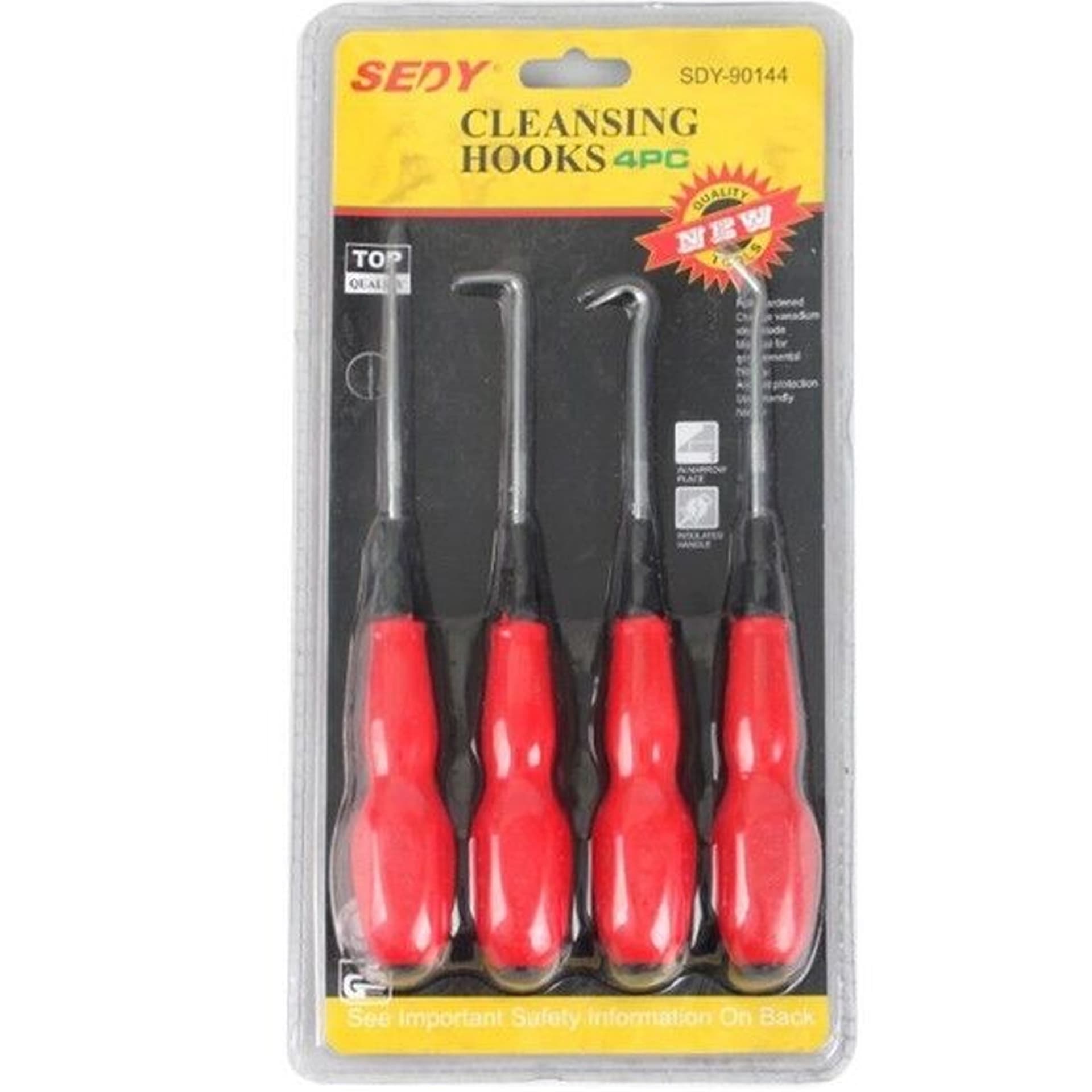 KIT SET 4 pz CACCIAVITE CACCIAVITI CON MINI UNCINO INCISORI PUNTERUOLO UTENSILE - 4