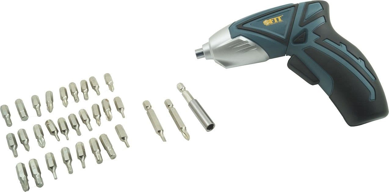 KIT AVVITATORE CACCIAVITE RICARICABILE SNODABILE INSERTI 30PZ SD-48AL - 3