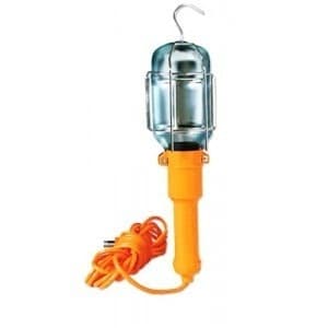 LAMPADA PORTATILE CON 10 MT DI CAVO GANCIO LAVORO VIAGGIO AUTO CAMPER ROULOTTE - 4