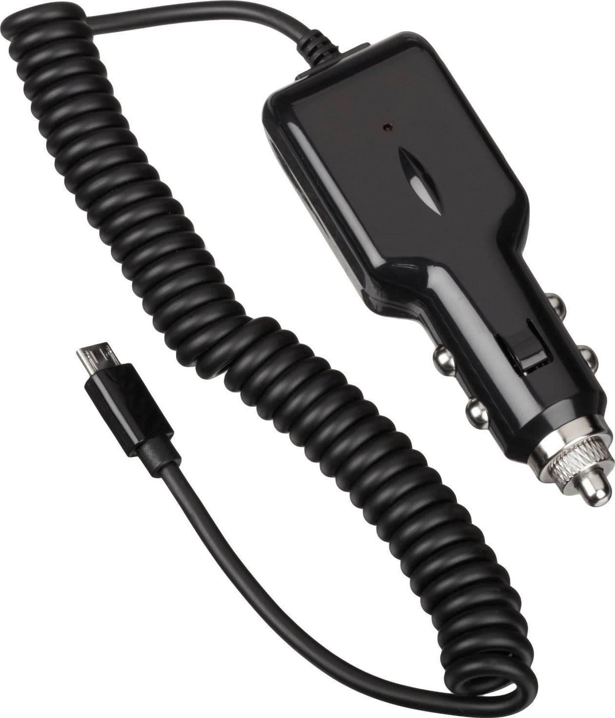 CARICABATTERIA UNIVERSALE DA AUTO CON PRESA MICRO USB PER ANDROID USCITA 1.0 A - 2