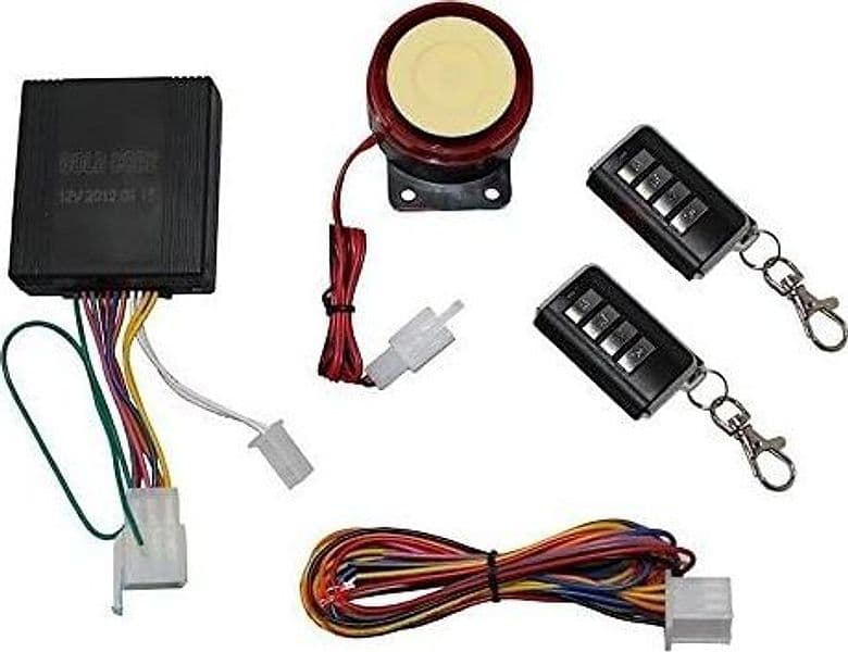 KIT ANTIFURTO ALLARME PER MOTO UNIVERSALE CON SIRENA DA 125DB CODE TELECOMANDO - 4
