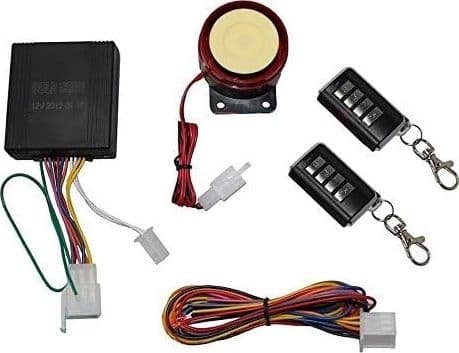 KIT ANTIFURTO ALLARME PER MOTO UNIVERSALE CON SIRENA DA 125DB CODE TELECOMANDO - 4