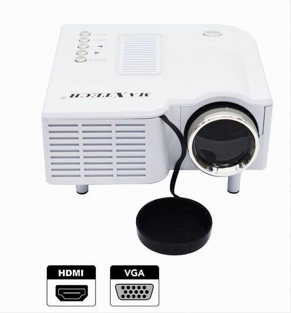 PROIETTORE HDMI SD USB MAX 1080P LENTE F125 MESSA A FUOCO 24 W MAXTECH PRO-X01 - 3