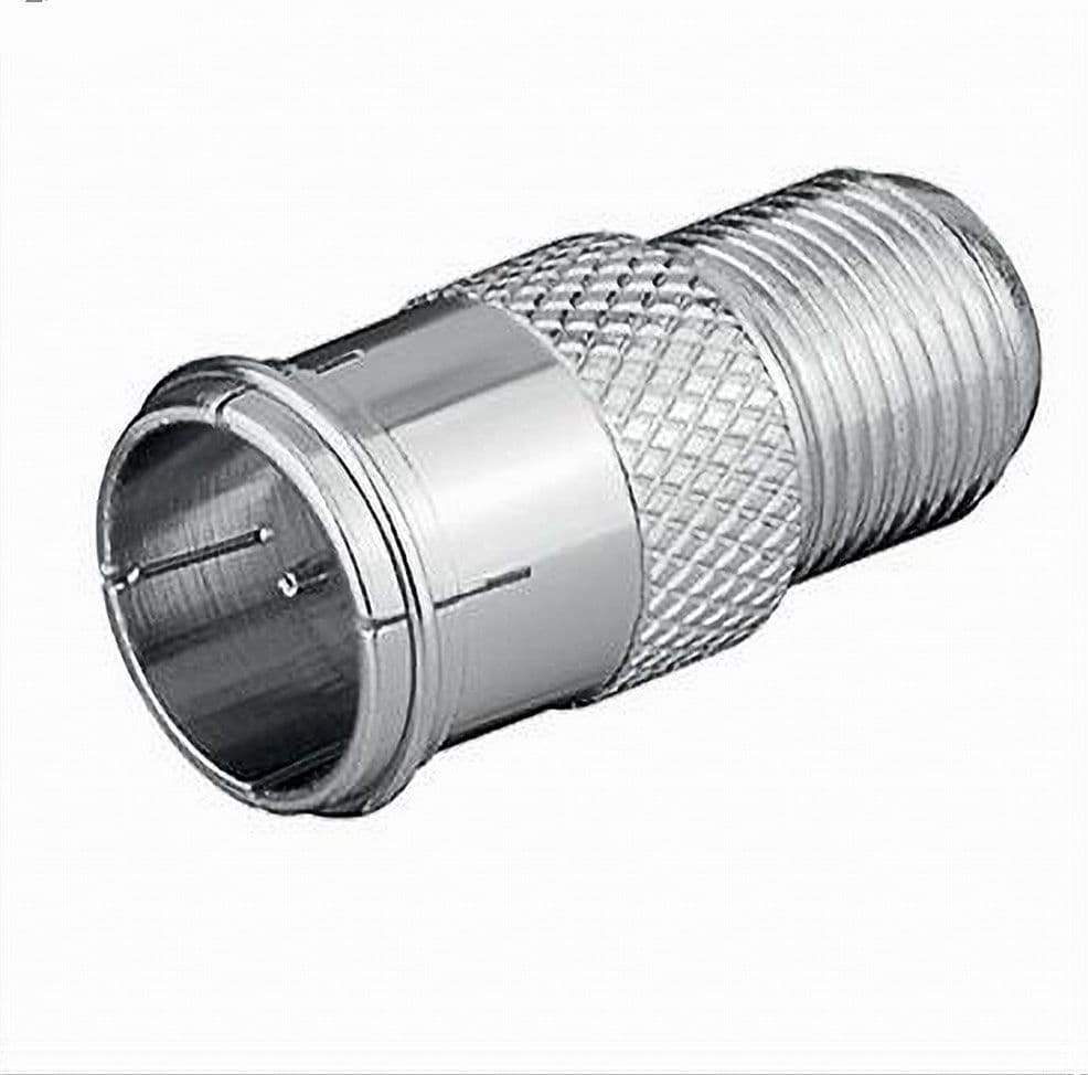 CONNETTORE SATELLITARE PER ADATTATORE MASCHIO A SPINOTTO FEMMINA TV MAXTECH C-011 - 3