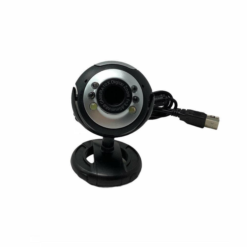 WEBCAM WEB-01 IDEALE PER VIDEOCONFERENZE MICROFONO 1.3 MPX 6 LED PER NOTEBOOK PC - 9