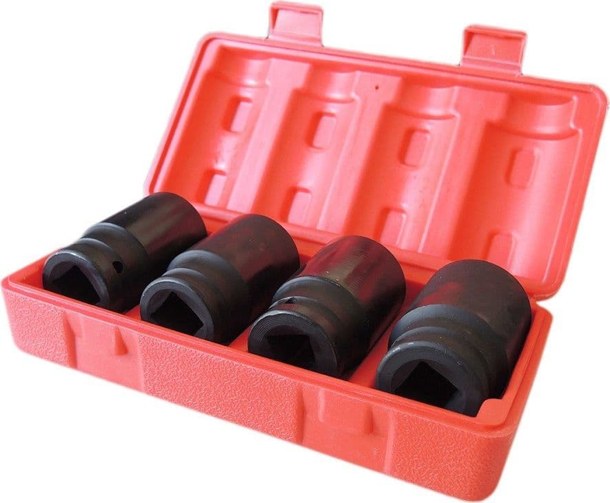 BUSSOLE BOCCOLE PER PISTOLA AVVITATORE PNEUMATICO SET 4 PZ DA 3/4"DA 30 A 36MM - 3
