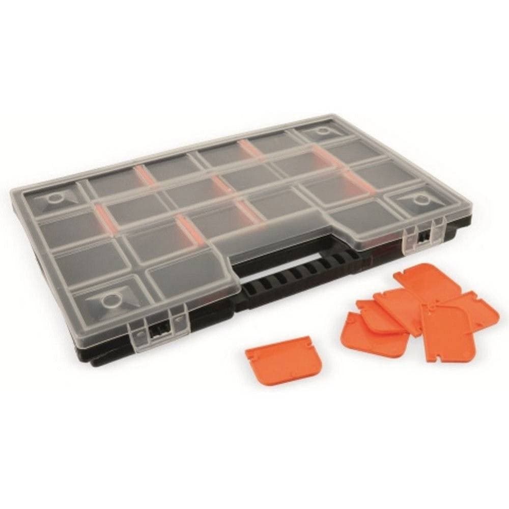 VALIGETTA PORTA MINUTERIA TOOL BOX FERRAMENTA A SCOMPARTI 28,5 X 19 X 3,5 CM - 2