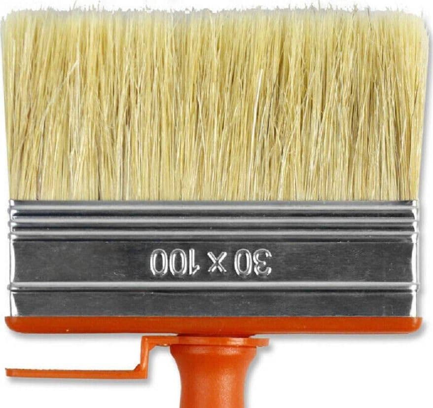 PENNELLO PENNELLESSA SETOLE LUNGHE PITTURARE VERNICIARE PLAFONETTA 30X100MM 90286 - 2