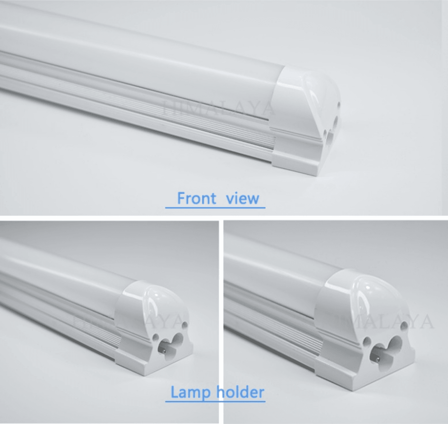 LAMPADA LUCE 60CM SOTTOPENSILE AMBIENTI LUCE BLU BARRA LED TUBO NEON T8 9 WATT - 4