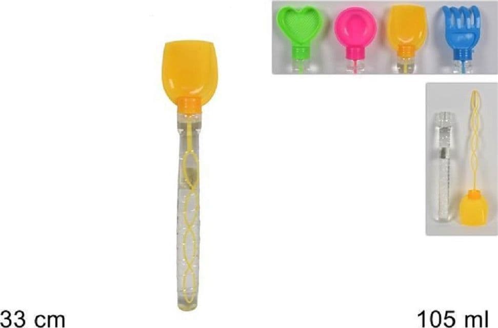 SET 2 PZ BOLLE DI SAPONE FORMA DI ACCESSORI MARE GIOCO DIVERTIMENTO BAMBINI 33CM - 2