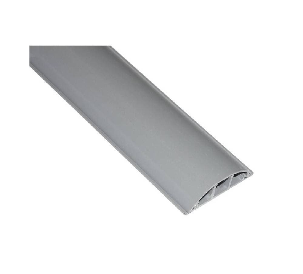 2 CANALINA CAVI PLASTICA CT2 GRIGIA 2MT 75X20MM 5627520F A PAVIMENTO CALPESTABILE - 2