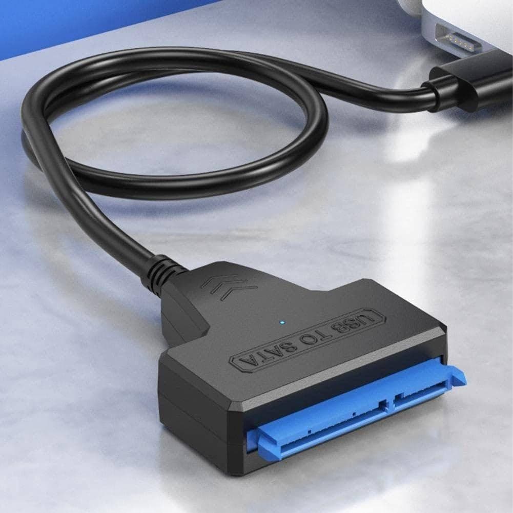 CONVERTITORE CAVO ADATTATORE SATA USB 3.0 20CM SSD HDD HARD DISK MAXTECH SA-U3.0 - 3