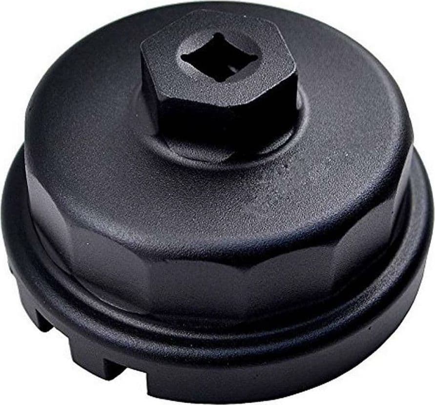 TAPPO CHIAVE A TAZZA PER RIMOZIONE FILTRO OLIO VERSIONE 14 FLAP CAP2 3/8" 64MM - 2