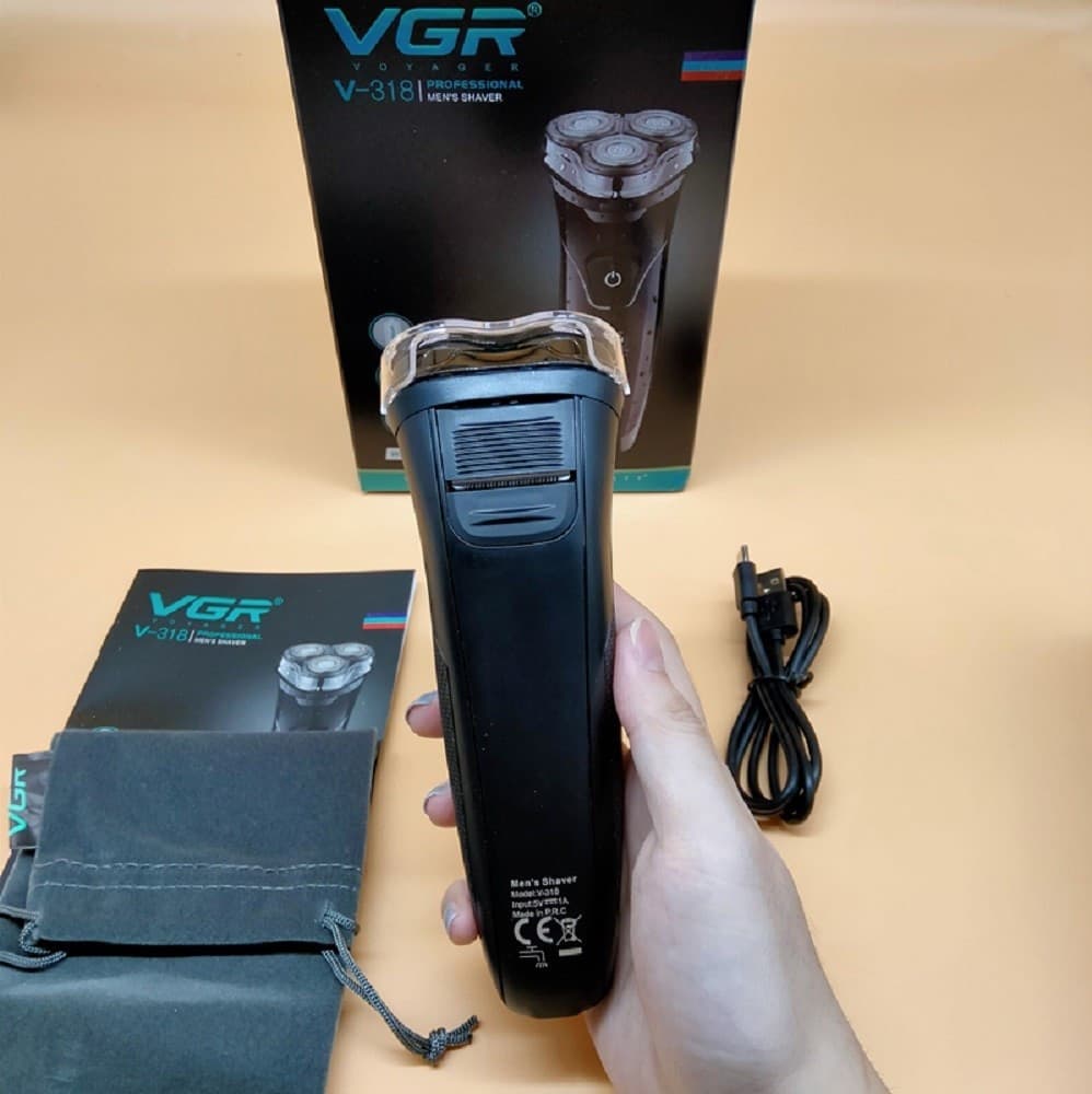 Tagliacapelli professionale VGR V-318 – Shaver Trimmer barber rasoio 3 in 1 - 15