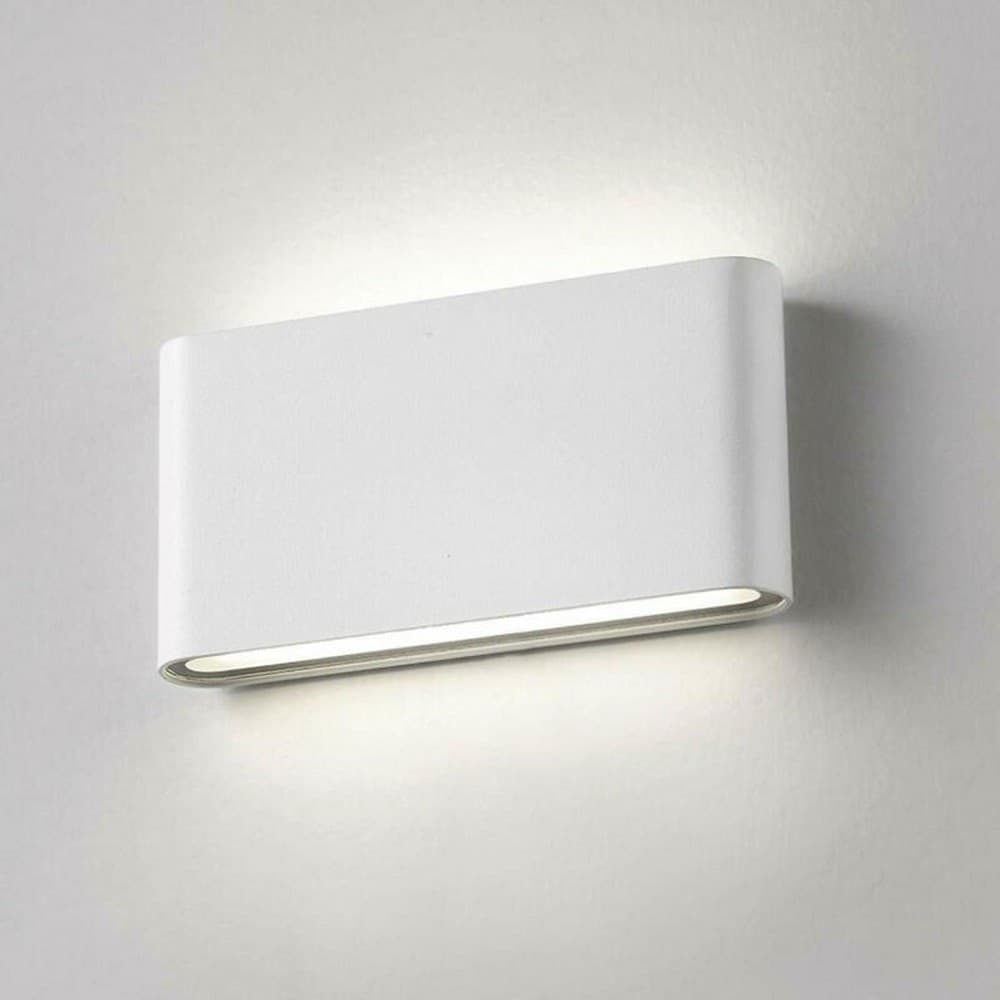 APPLIQUE LED RETTANGOLARE SLIM 16WATT BIANCO LUCE BIANCA NATURALE FREDDA XC-9048 - 8