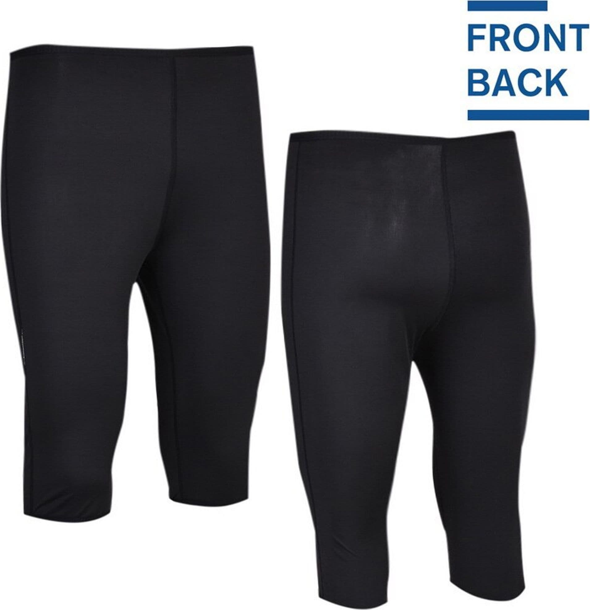 PANTALONCINO DIMAGRANTE SNELLENTE UOMO PANCIERA RASSODANTE BRUCIA GRASSI FITNESS - 2